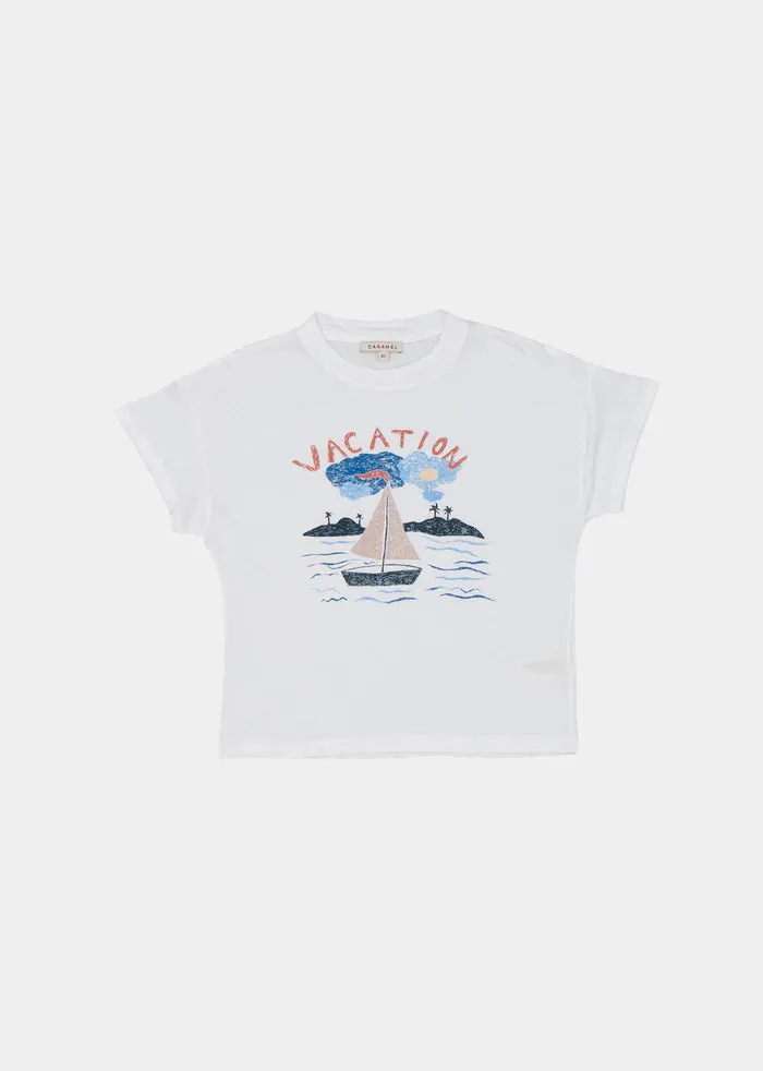 Ahipa T-Shirt in Off White