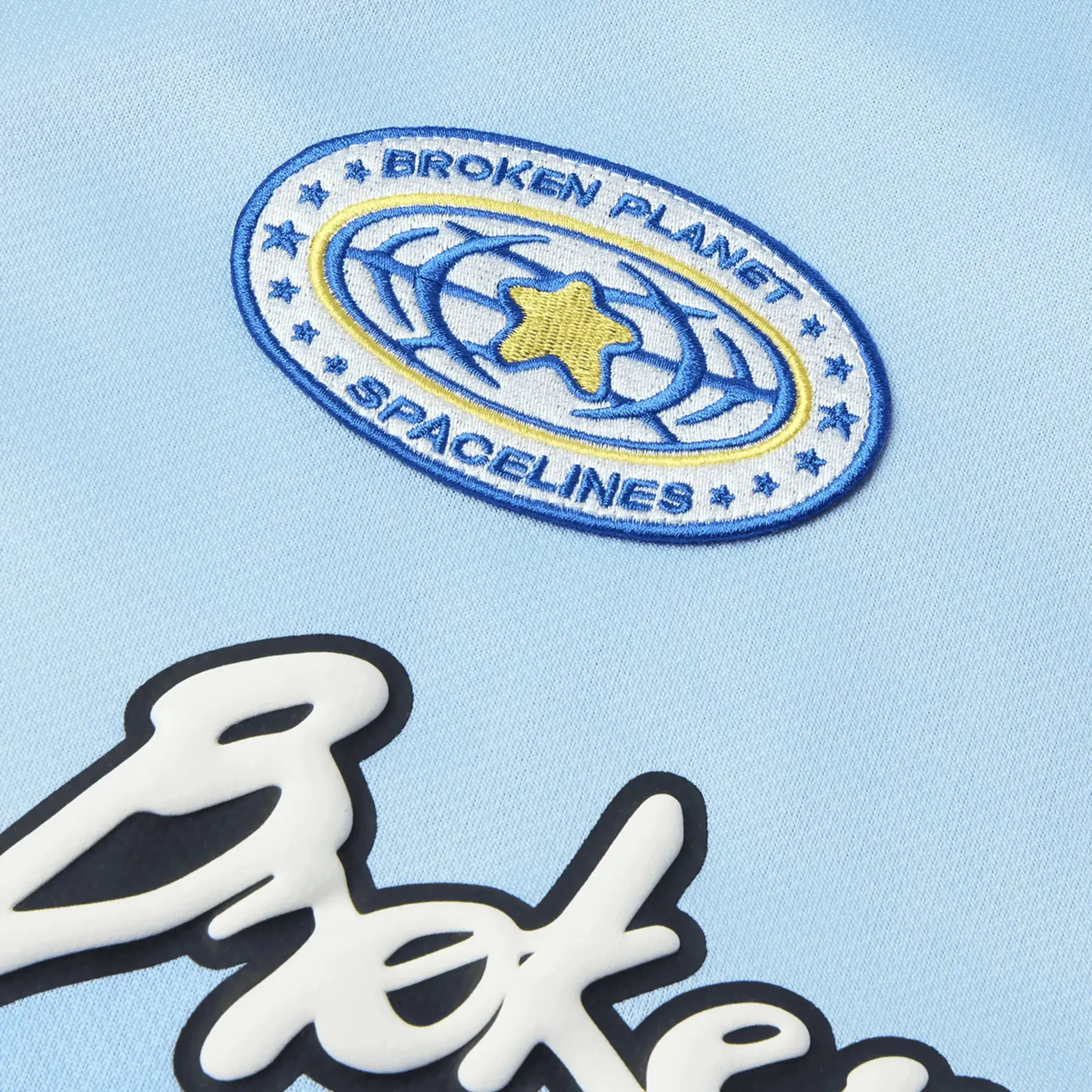 Broken Planet Light Blue Football Jersey