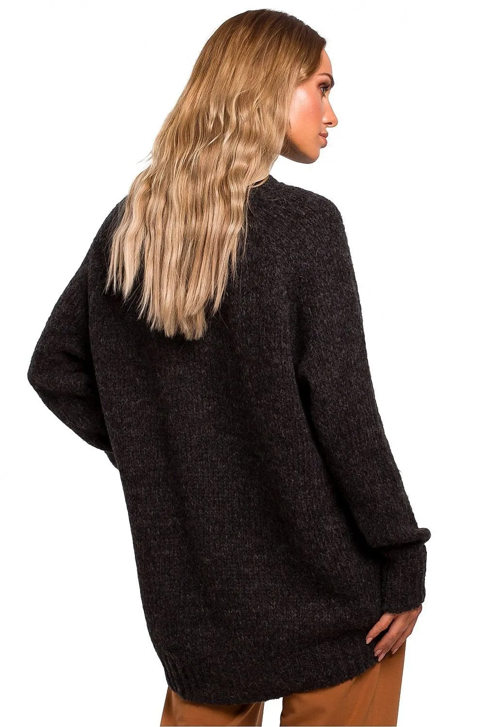 Chic Asymmetrical Knit Sweater