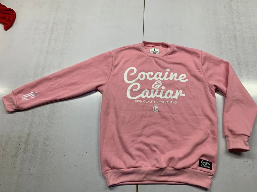 COCAINE & CAVIAR BRAND SWEATSHIRT