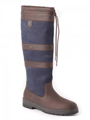 DUBARRY Galway ExtraFit™ Country Boots - Navy & Brown