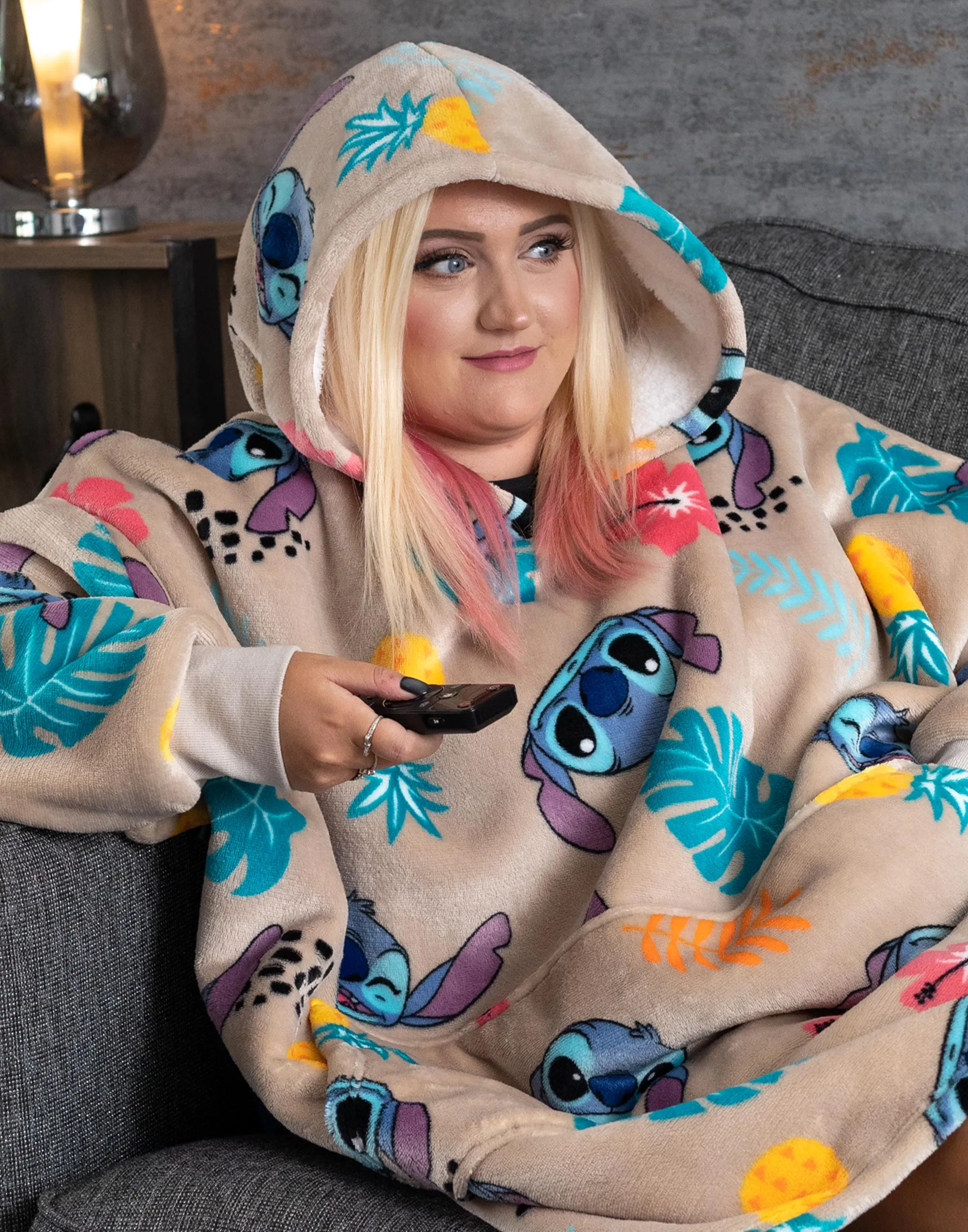 Lilo & Stitch Adult 'VUddie' Oversized Blanket Hoodie