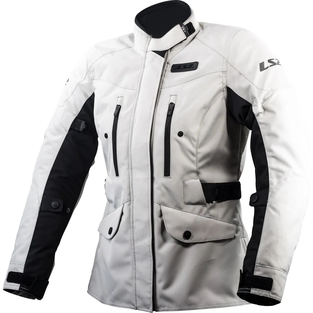 LS2 Metropolis Ladies Jacket - Light Grey