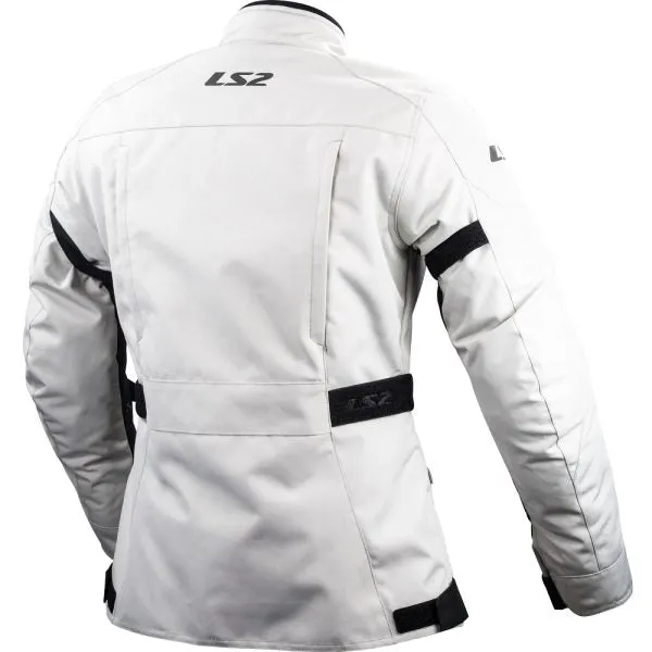 LS2 Metropolis Ladies Jacket - Light Grey