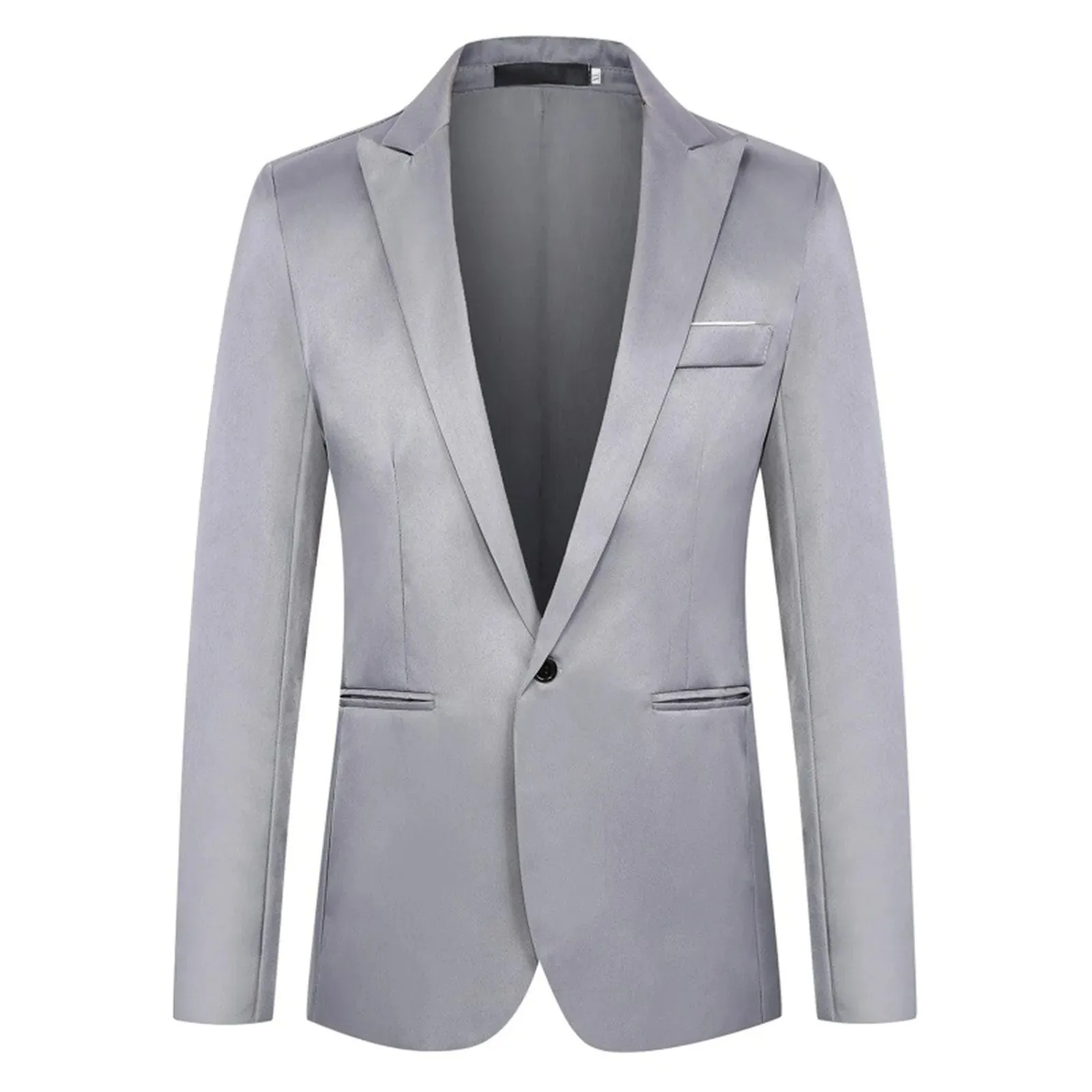 Men's Classic Slim Fit Two-Button Blazer | Ideal for All Seasons