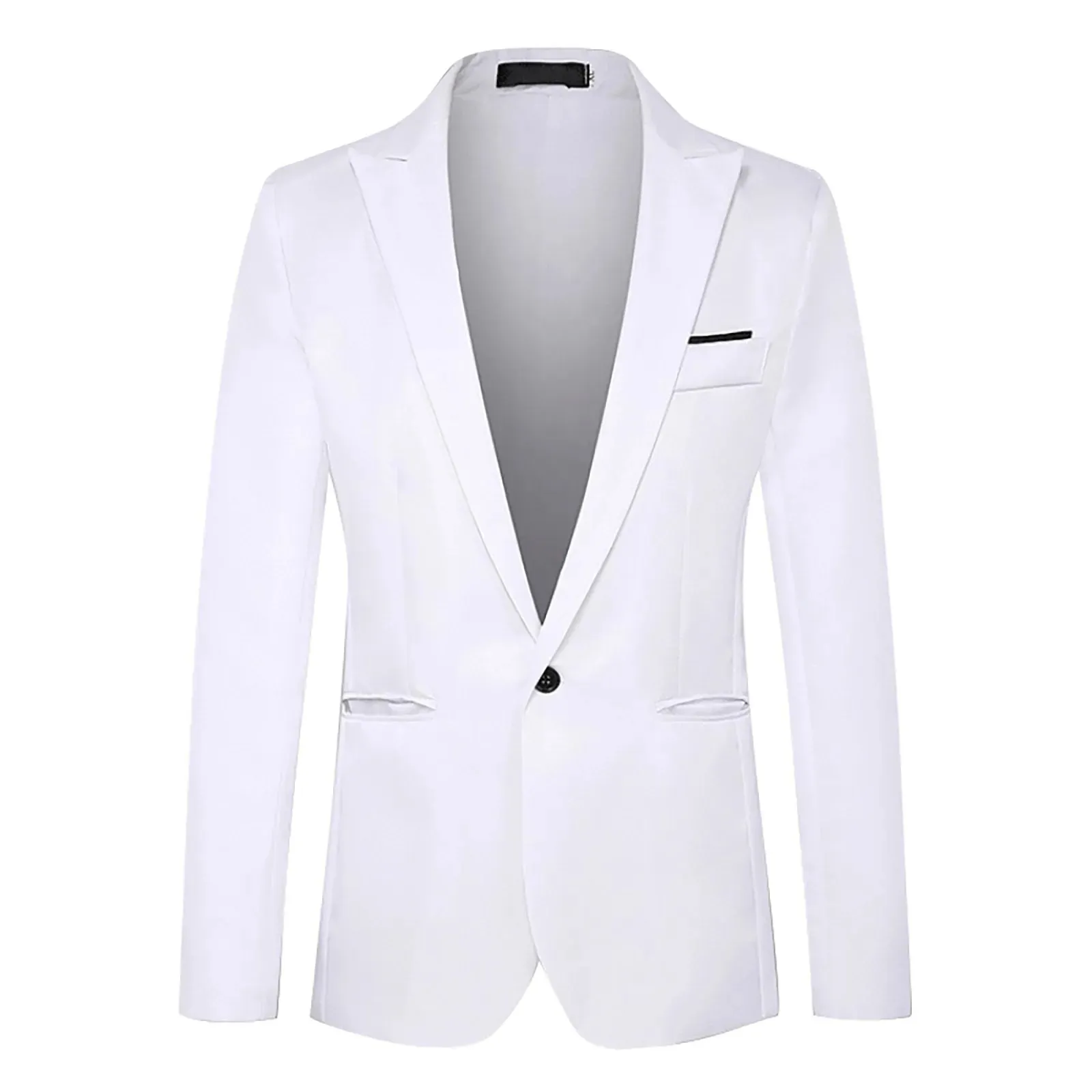 Men's Classic Slim Fit Two-Button Blazer | Ideal for All Seasons