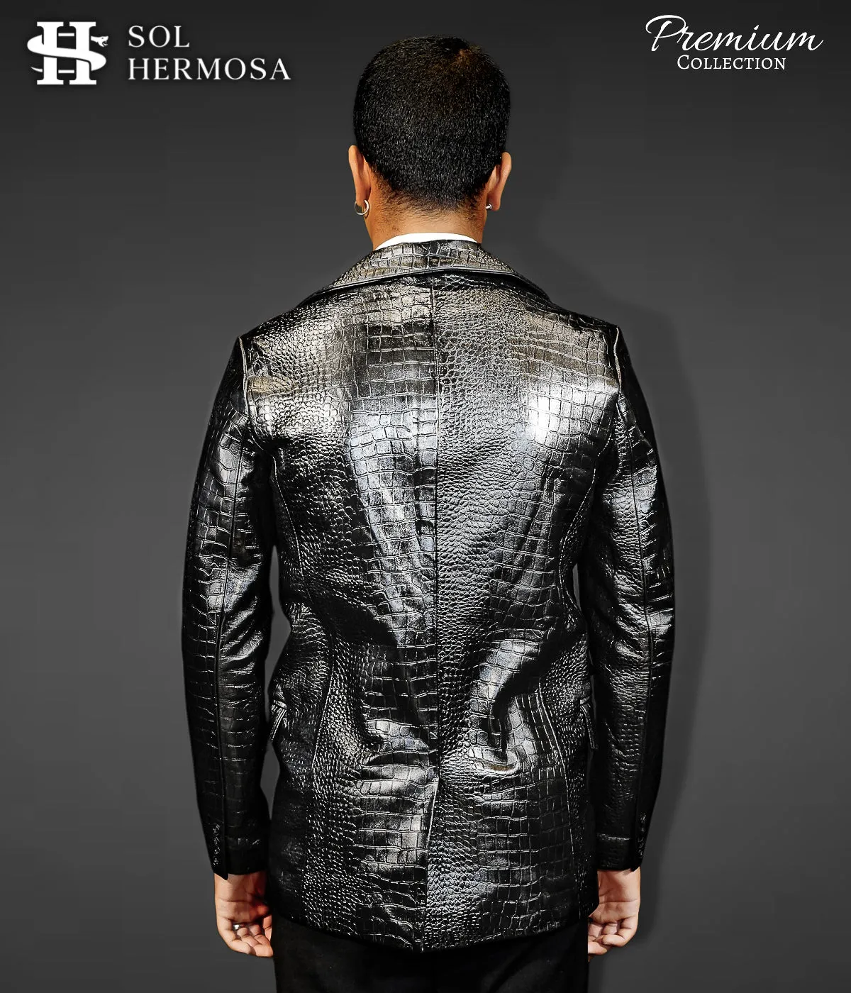 Men's Real Leather Blazer - Fernandez