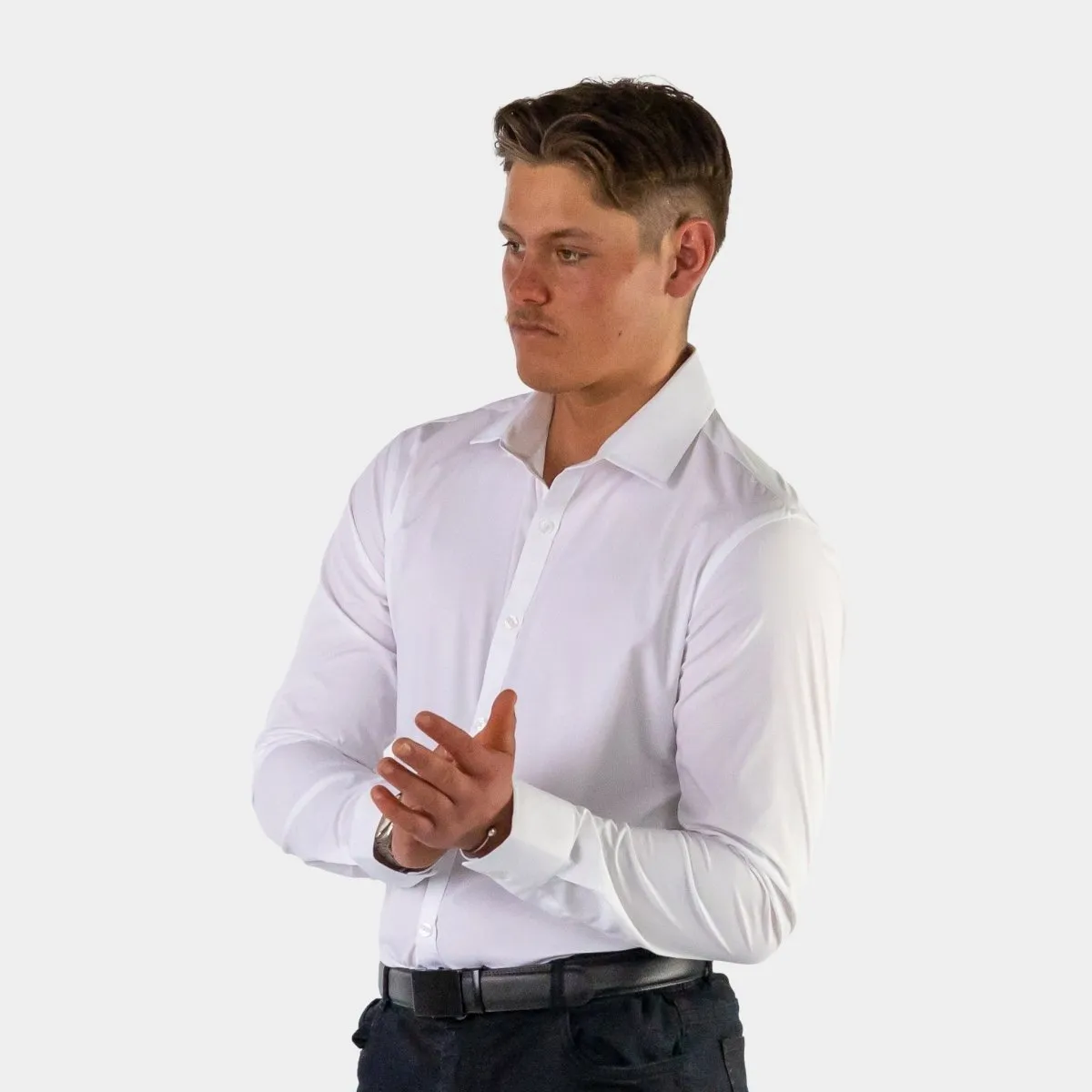 Mint Performance Shirt - White