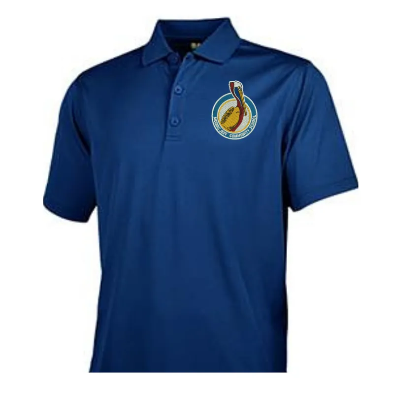 Morris Jeff Community School Youth Polyester Polo