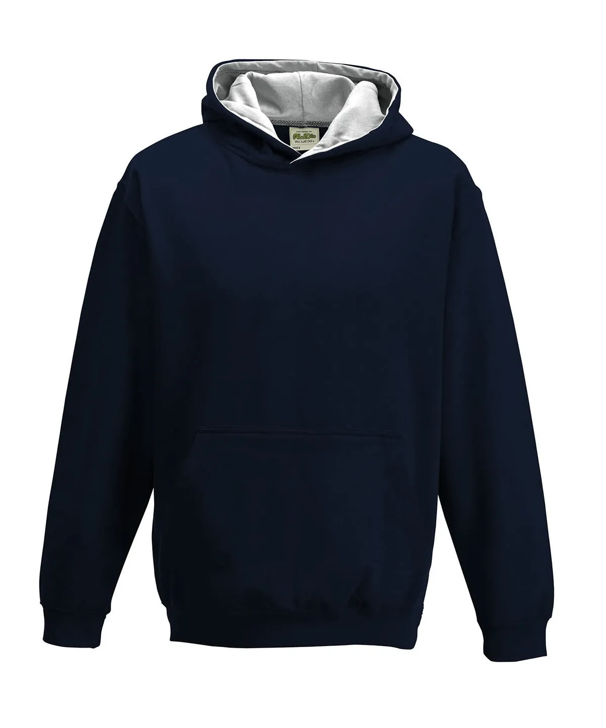 New French Navy/Heather Grey - Kids varsity hoodie