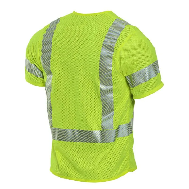 NSA DRIFIRE FR Hi-Vis Mesh Class 3 Short Sleeve Vest V00HA3V_ _