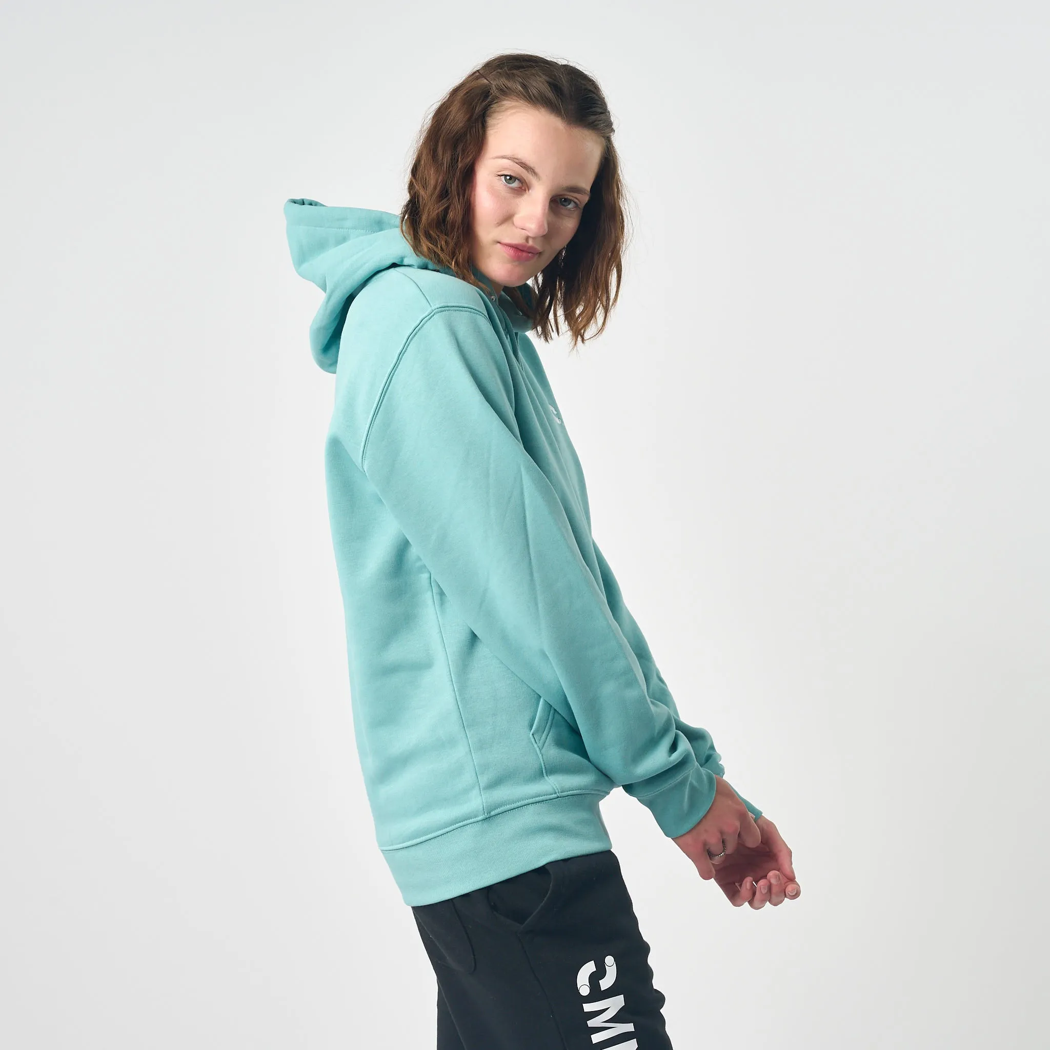 Omnitau Women's Prime Organic Cotton Hoodie - Light Blue