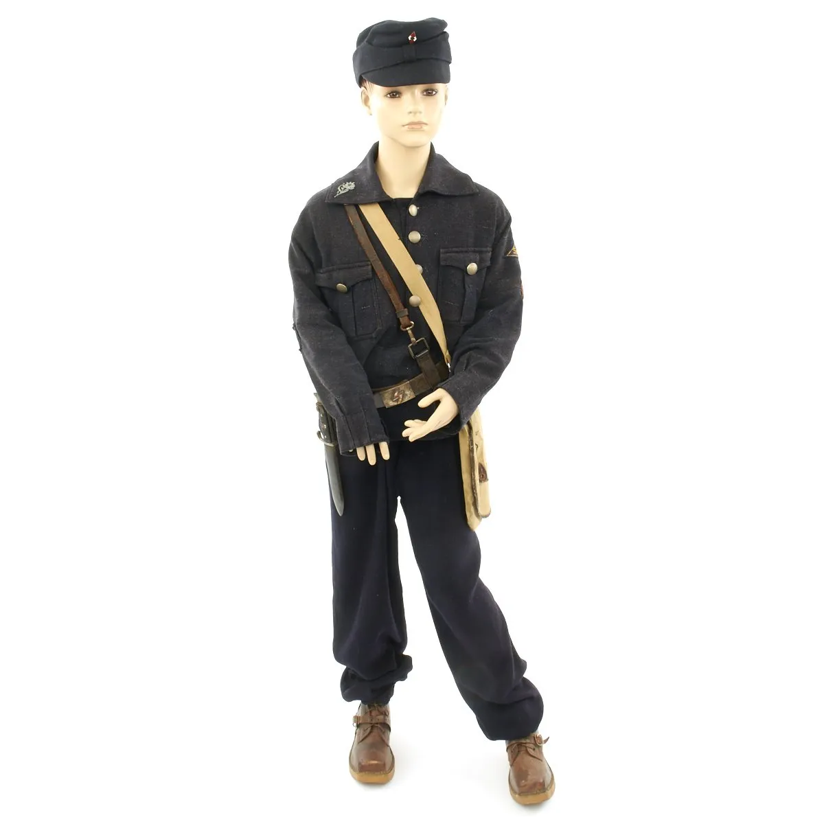 Original German WWII HJ Südost Steiermark District Complete Uniform with Child Manikin