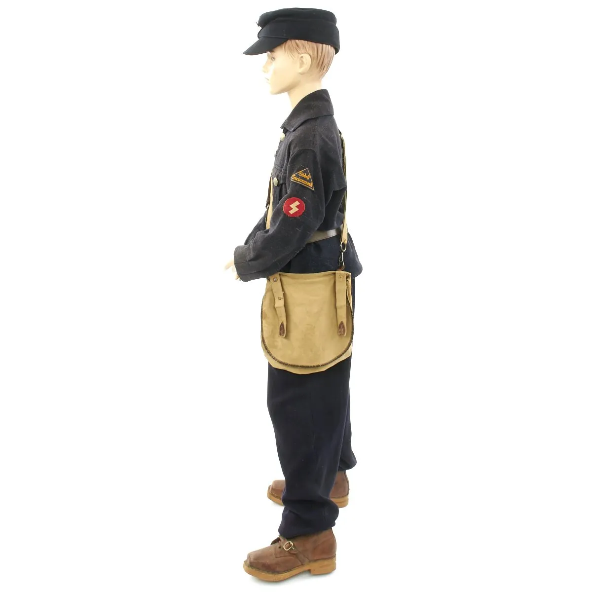 Original German WWII HJ Südost Steiermark District Complete Uniform with Child Manikin