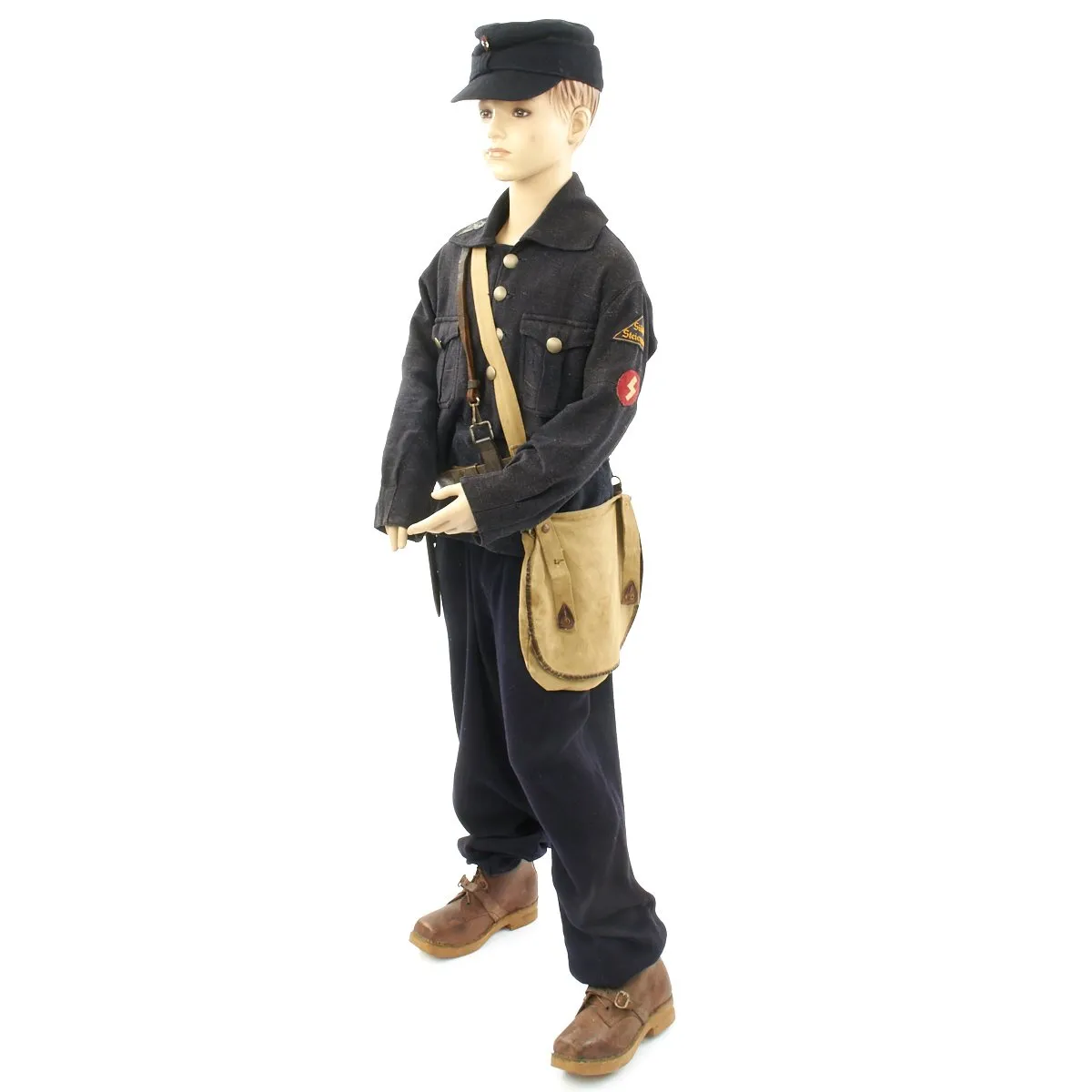 Original German WWII HJ Südost Steiermark District Complete Uniform with Child Manikin