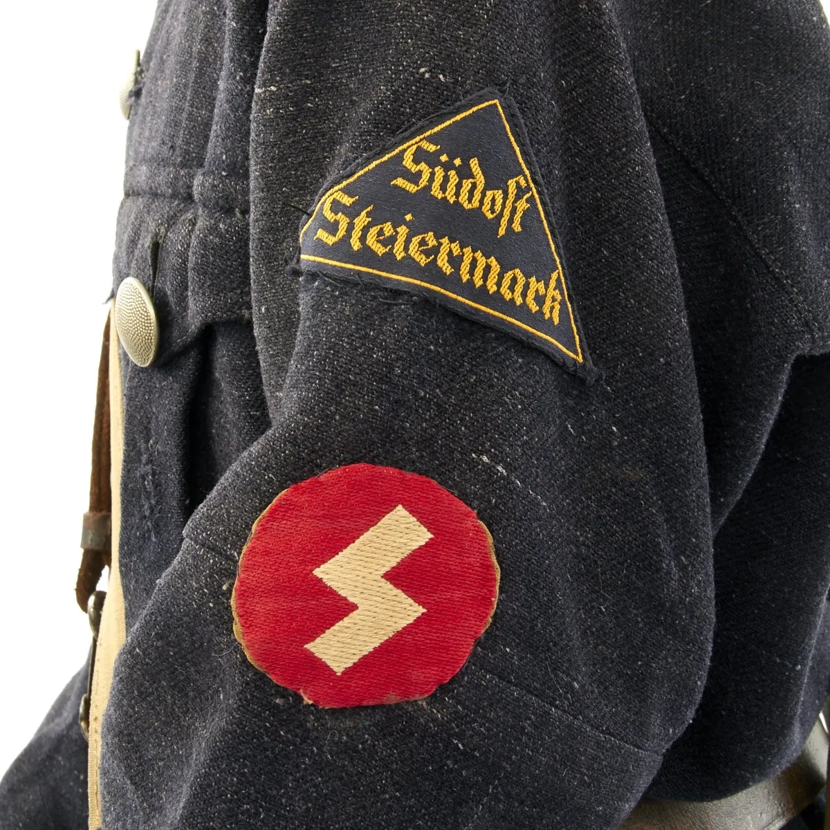 Original German WWII HJ Südost Steiermark District Complete Uniform with Child Manikin