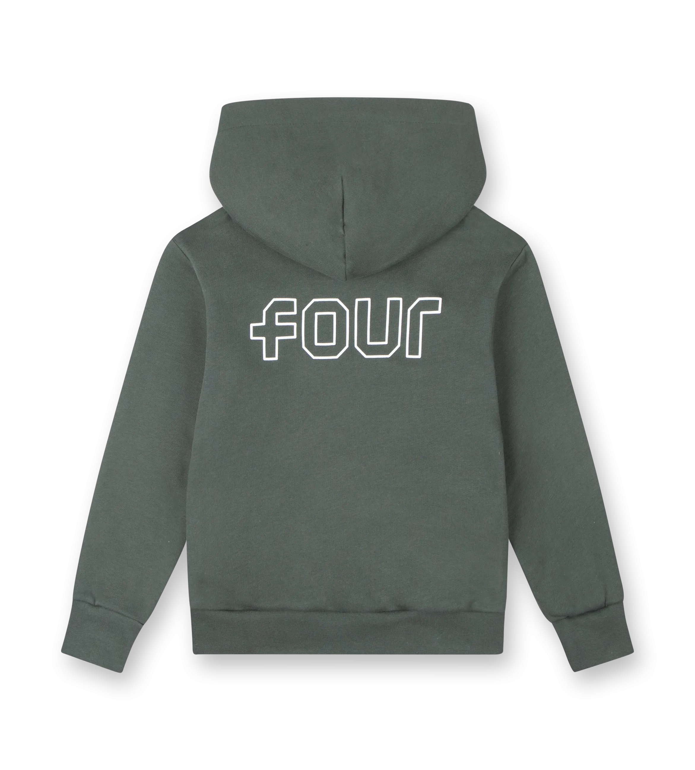 Outline Logo Hoodie Deep Forest