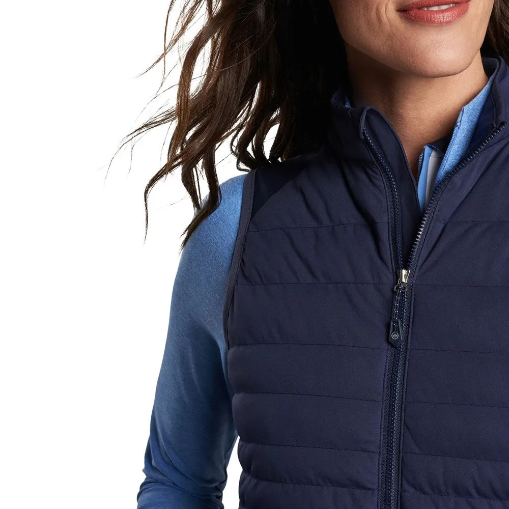 Peter Millar Women's Fuse Hybrid Golf Vest - Navy