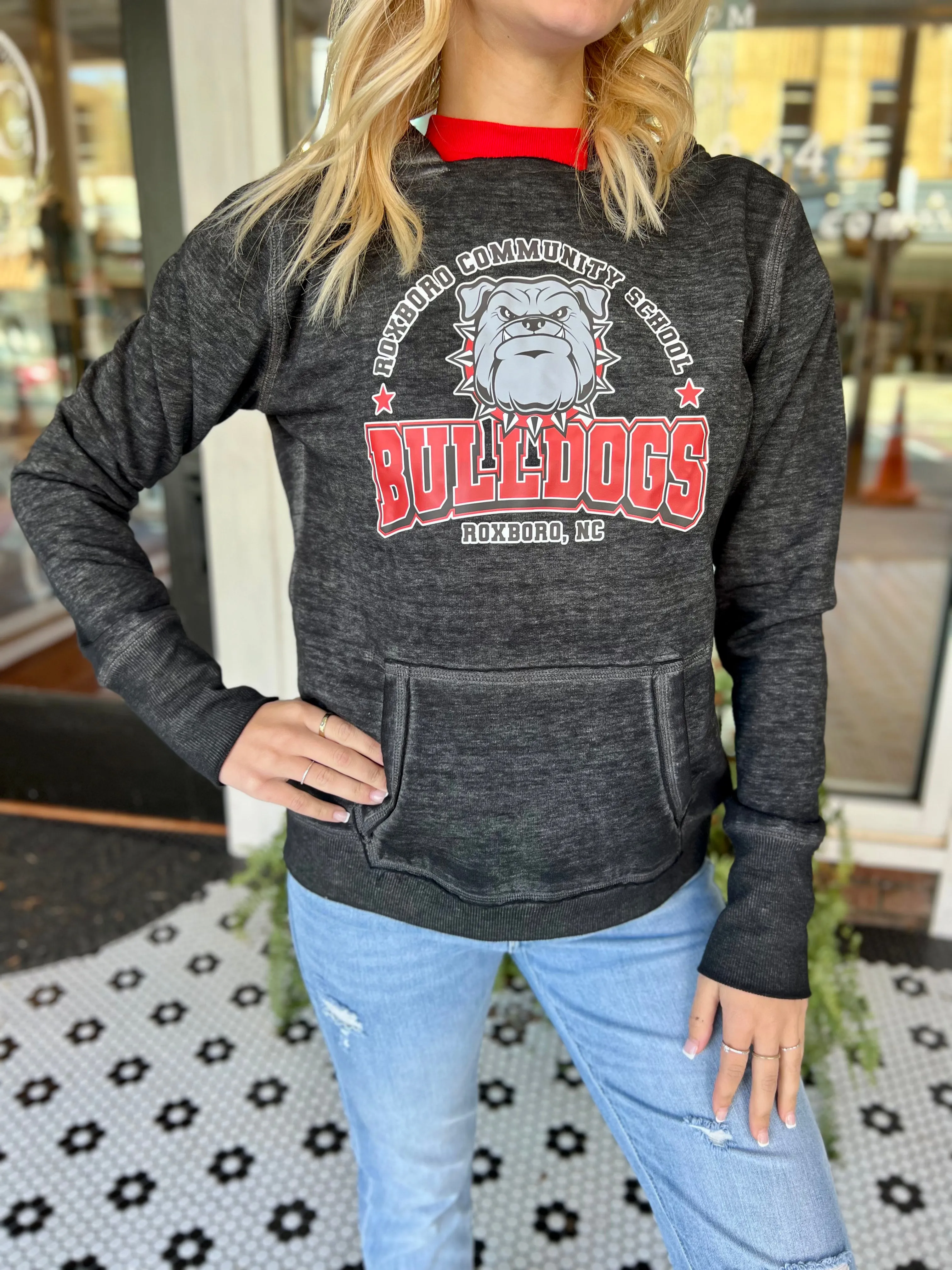 RCS Bulldogs Hoodie #4 - *Women's Fit* - Vintage Style