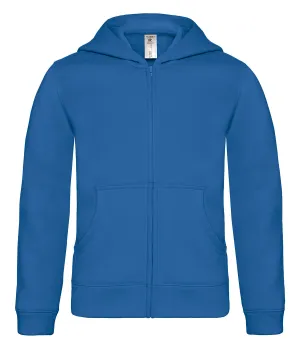 Royal Blue - B&C Hooded full-zip /kids