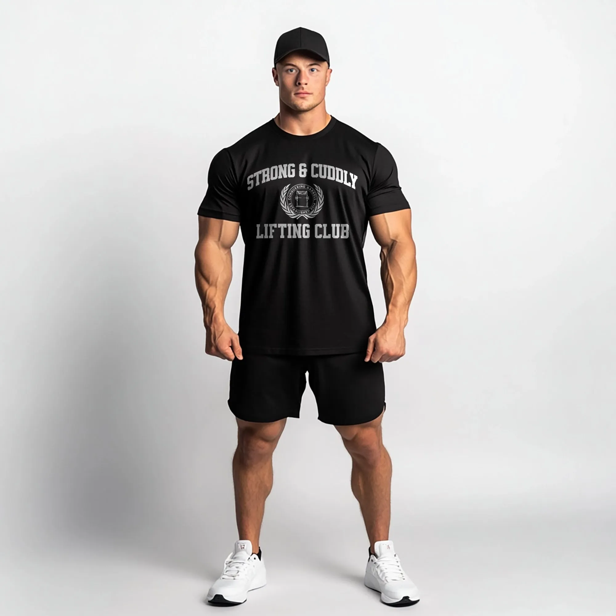 Strong & Cuddly Lifting Club Tee