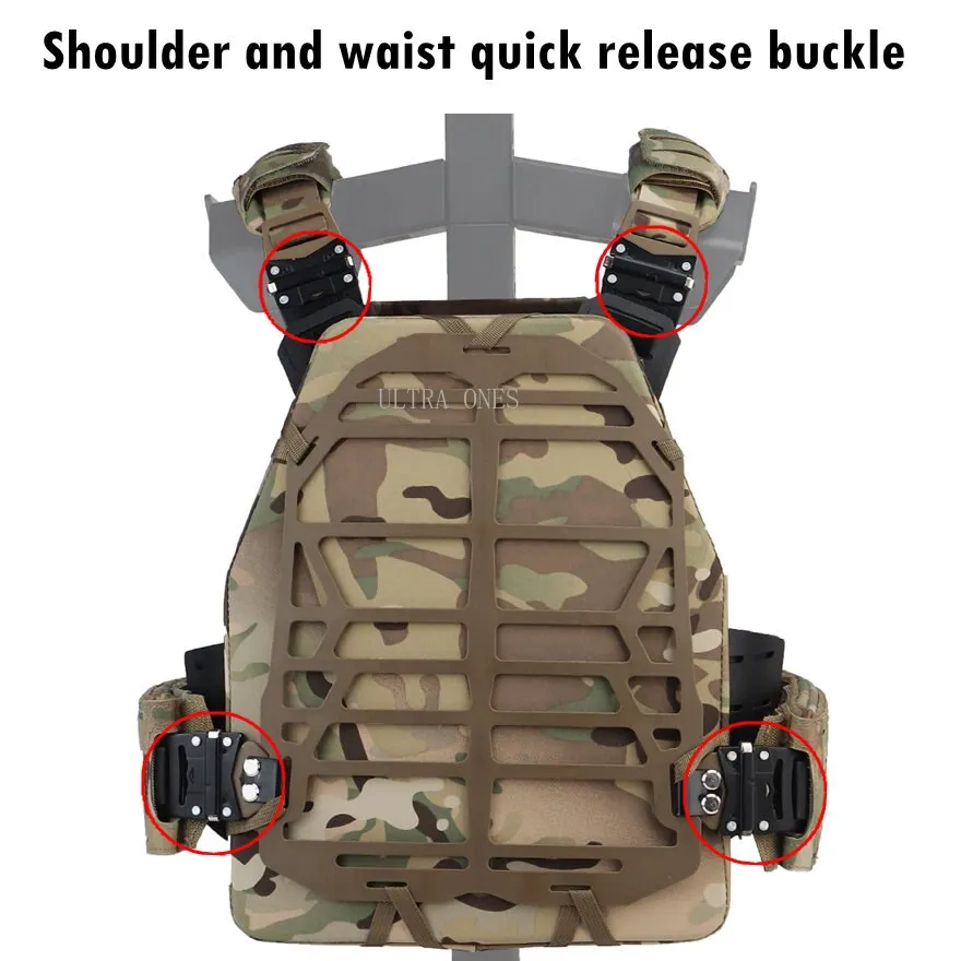 Tactical Military Vest Molle Outdoor Hunting Airsoft Training Lightweight Vests Mens Combat Paintball Sports Armo Waistcoat