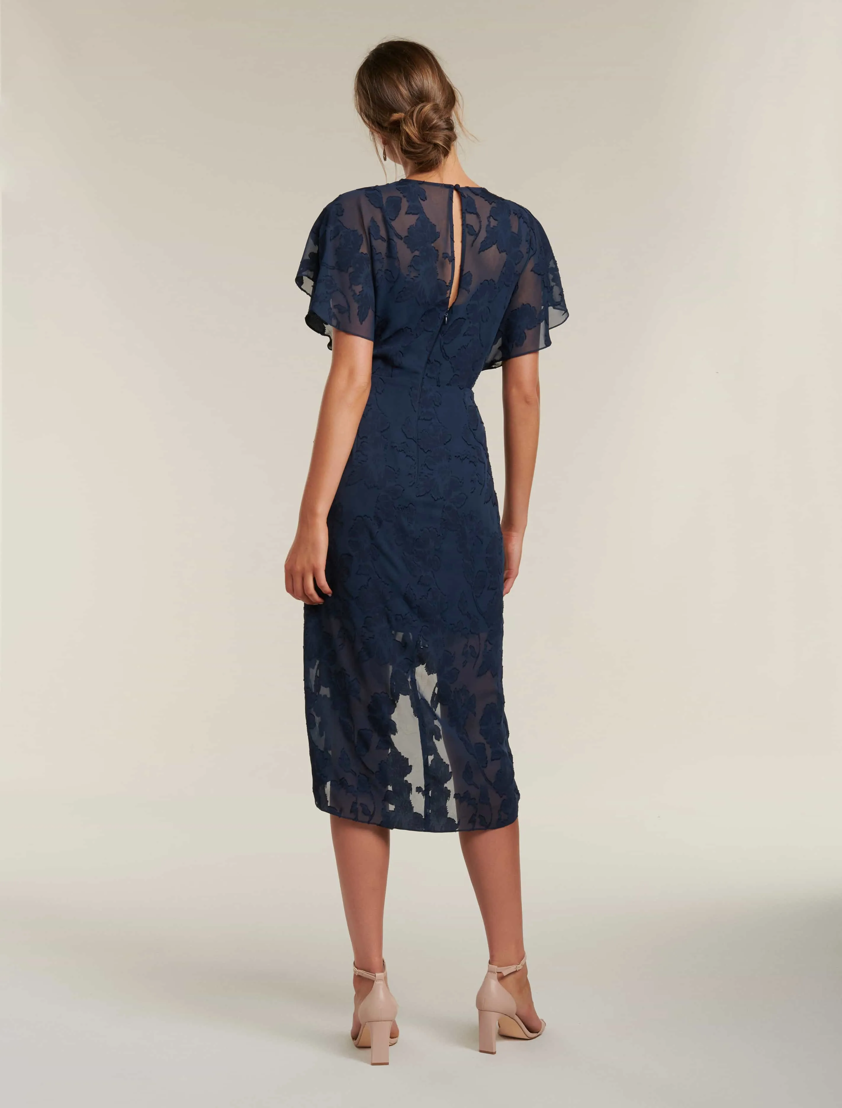 Tamara Ruched Midi Dress