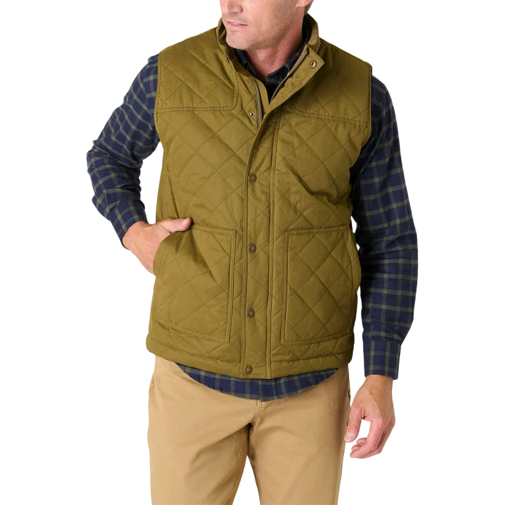 TSG Ansel Quilted Vest (Taupe)