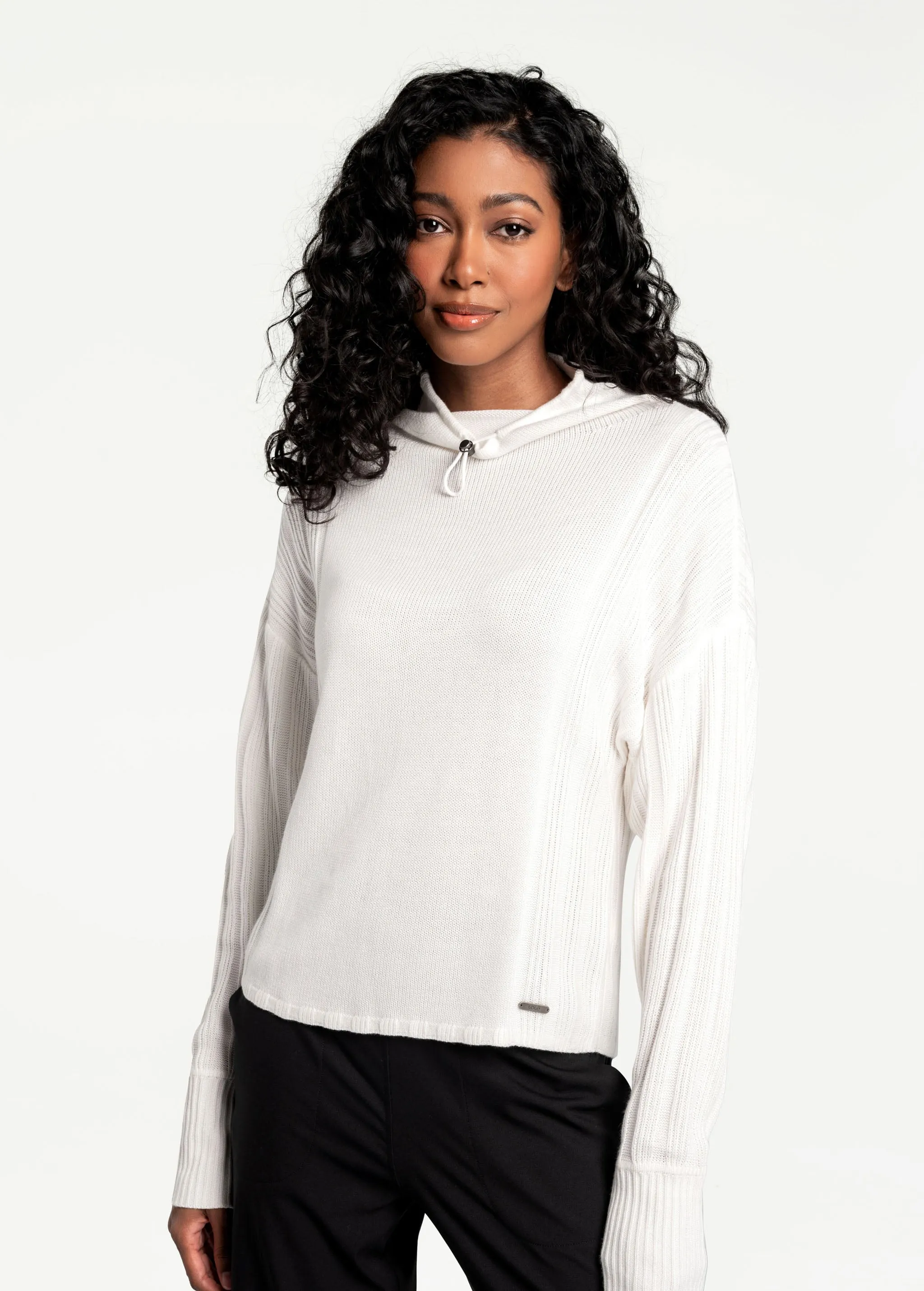 Vanier Funnel-Neck Pullover Sweater