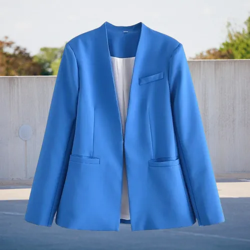 Women's Chic Loose Blazer with Pockets | Perfect for All Seasons