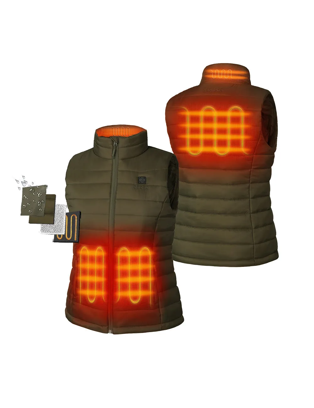 Women's Classic Heated Vest (Apparel Only)