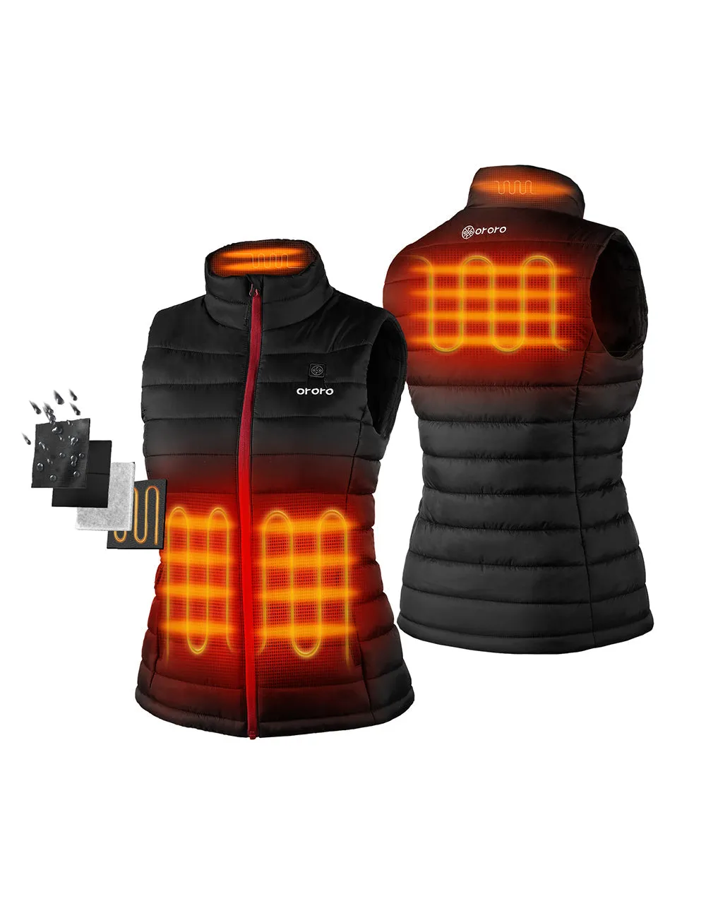 Women's Classic Heated Vest (Apparel Only)