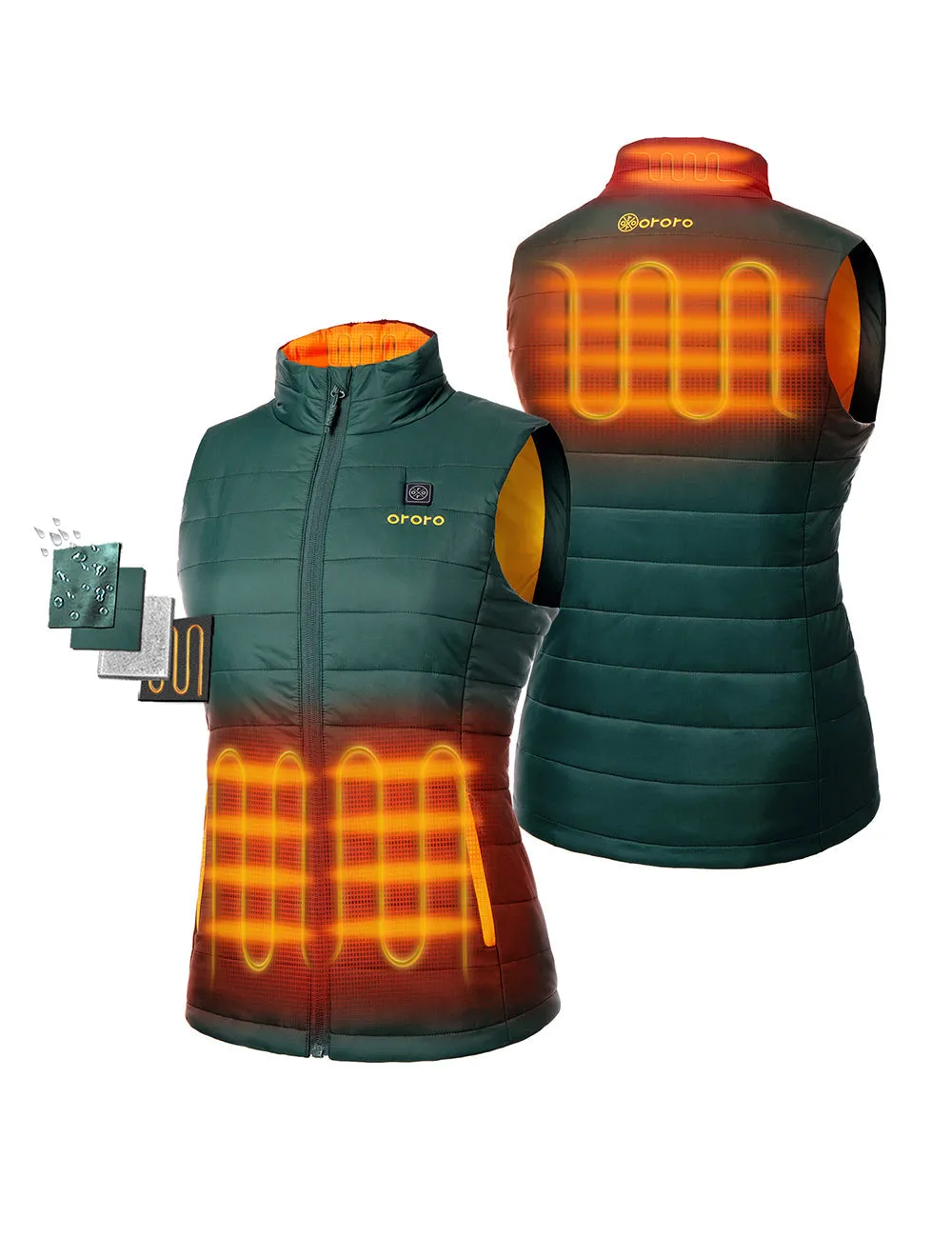 Women's Classic Heated Vest (Apparel Only)