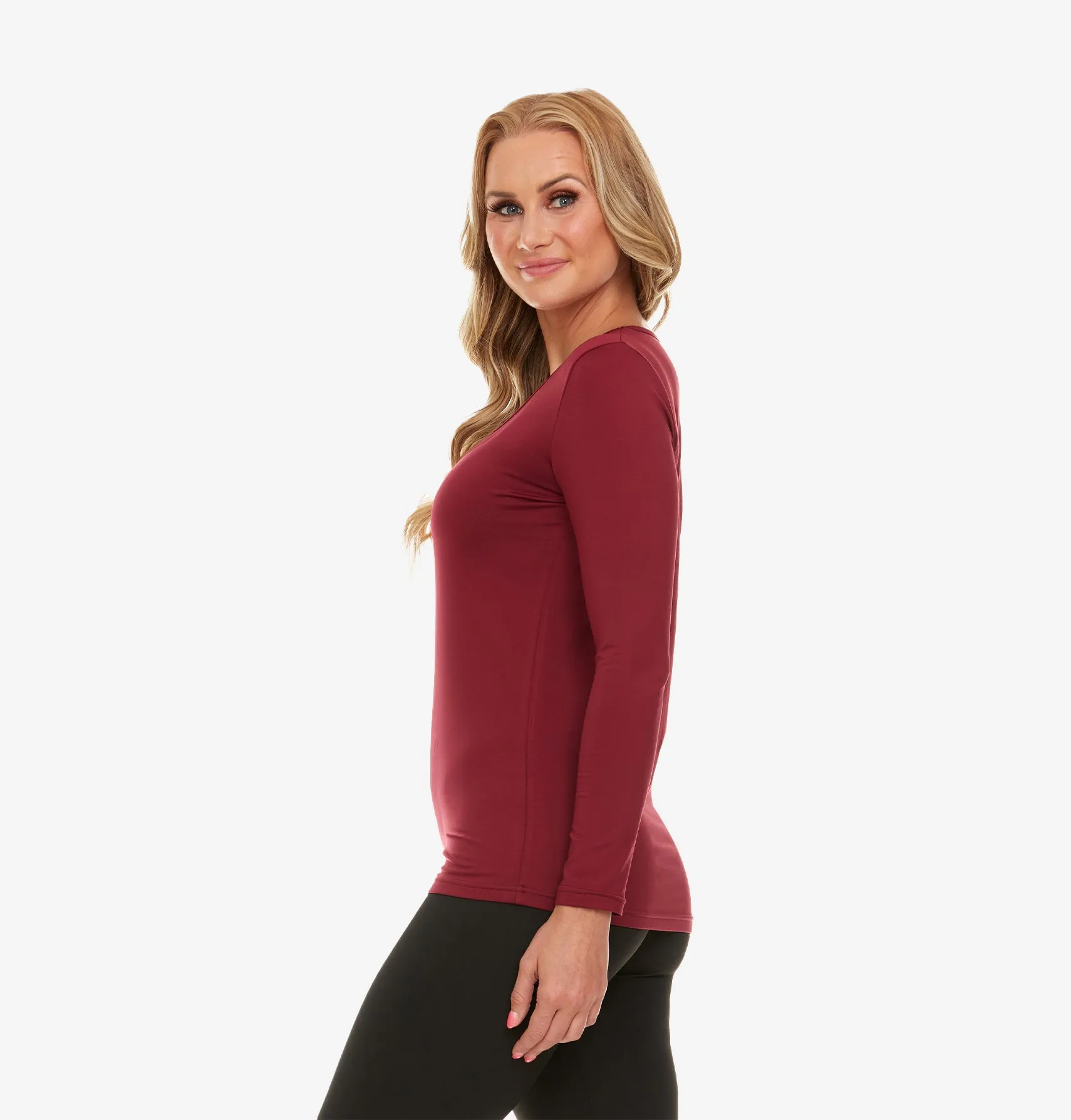 Women's Square Neck Thermal Top